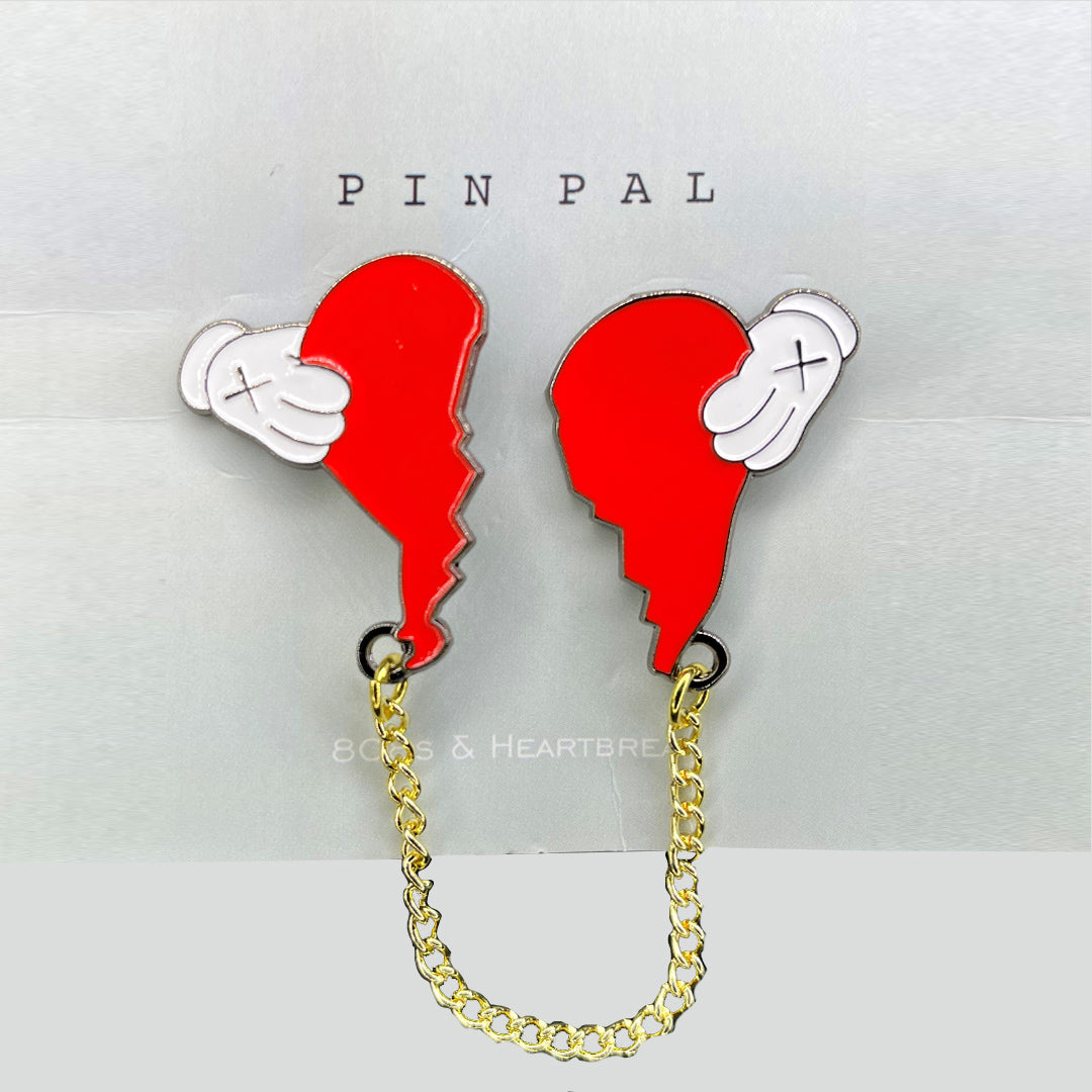 808's & Heartbreaks Chained Pin - Pin Pal