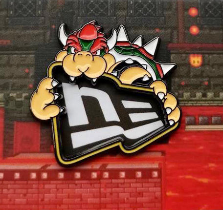 Super Mario Bowser New Era Pin - Pin Pals