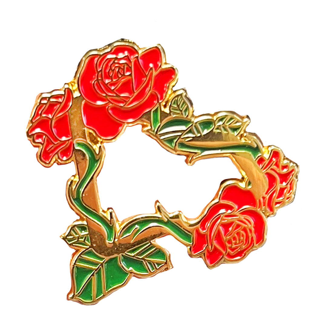 Gold Roses New Era Frame - Pin Pals